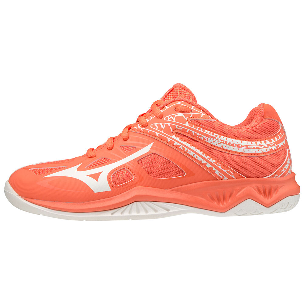 Mizuno Lightning Star Z5 Férfi Röplabda Cipő Korall/Fehér/Korall ZAR075281